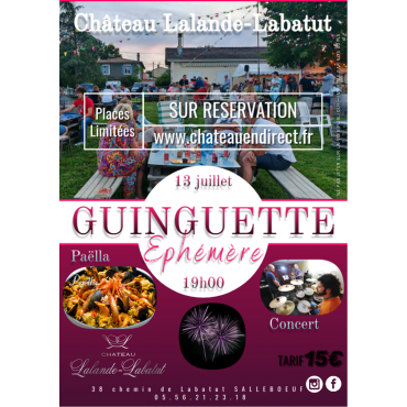 GUINGUETTE 13 JUILLET
